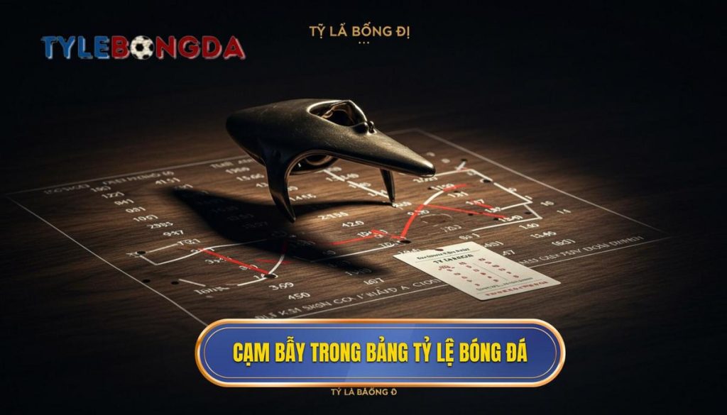 Cạm bẫy trong bảng tỷ lệ bóng đá