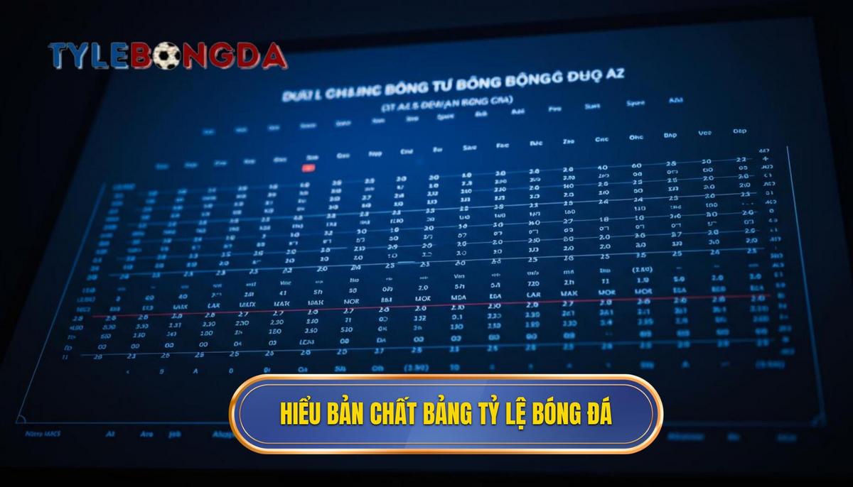 Phần 1_ Hiểu Rõ Bản Chất Của Bảng Tỷ Lệ Bóng Đá