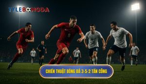Chiến thuật bóng đá 3-5-2 tấn công