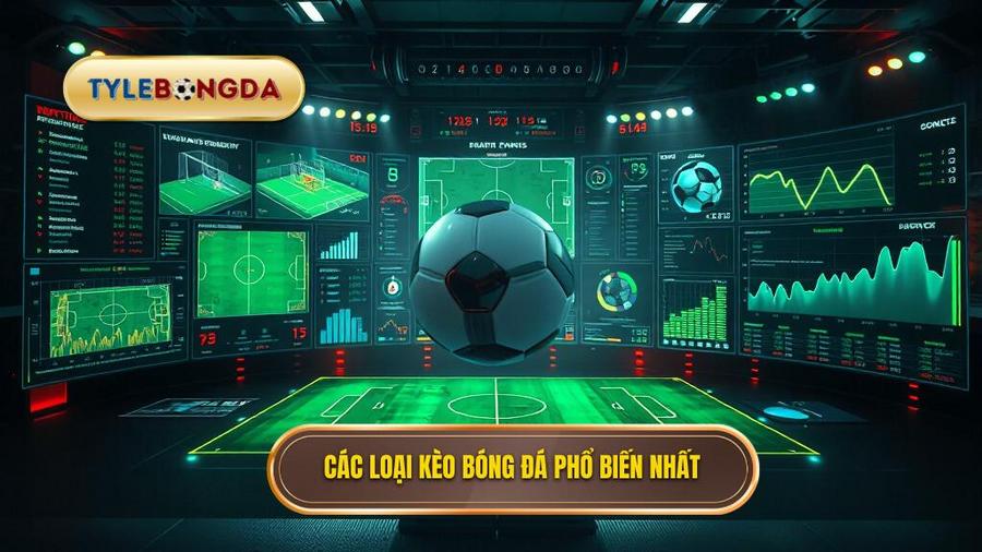 Các loại kèo bóng đá ăn tiền phổ biến nhất hiện nay