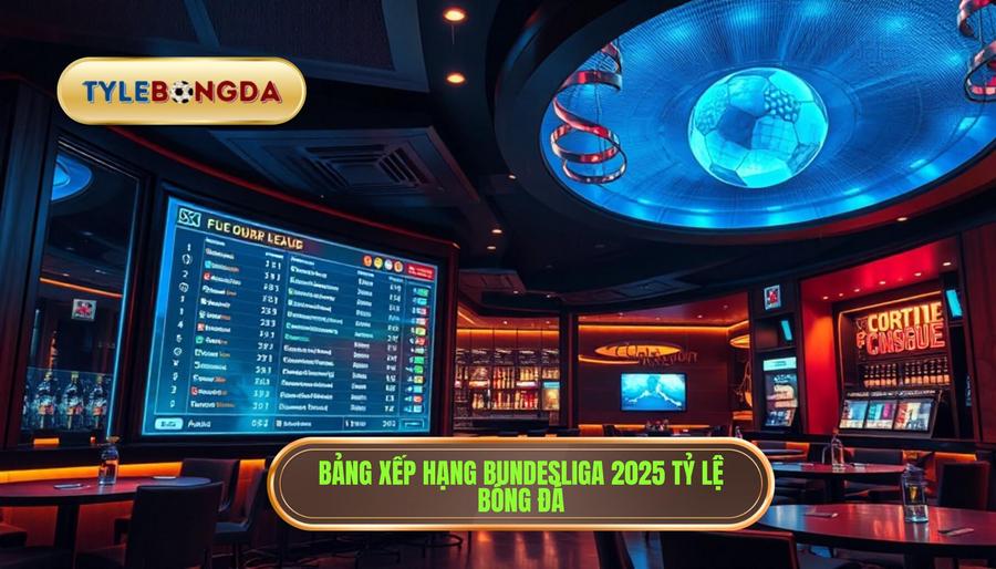 Bảng xếp hạng Bundesliga 2025 TỶ LỆ BÓNG ĐÁ
