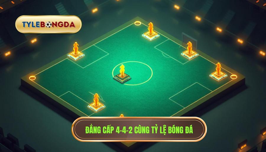 Đẳng cấp 4-4-2 cùng TỶ LỆ BÓNG ĐÁ