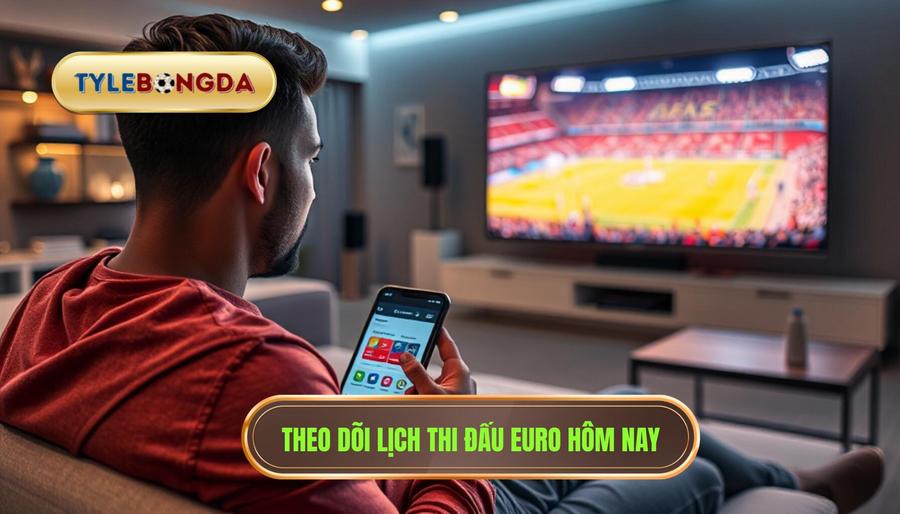 1. Theo dõi lịch thi đấu Euro hôm nay