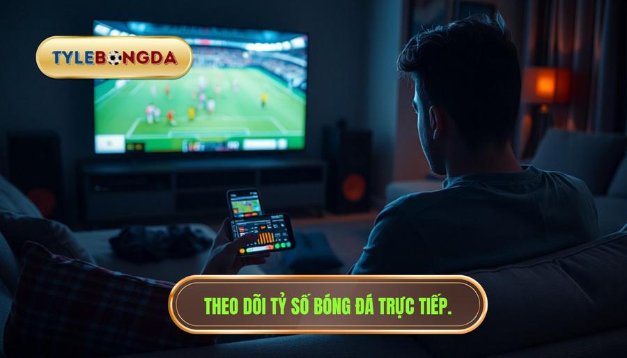 1. Theo dõi tỷ số bóng đá trực tiếp.